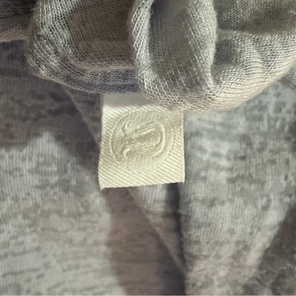 Lululemon Gray Long Sleeve Tie Waist Top Women's Small - Picture 6 of 7